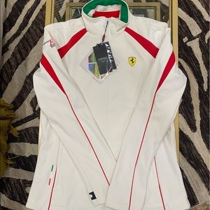 Scuderia Ferrari Exclusive 2017 Ferrari Rally Full Zip Waterproof Jacket